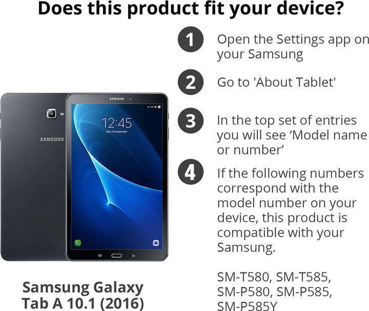 Produktbild Merkloos Extreme Protection Army Backcover Galaxy Tab A 10.1 (2016) (Samsung Galaxy Tab A 10.1 (2016))