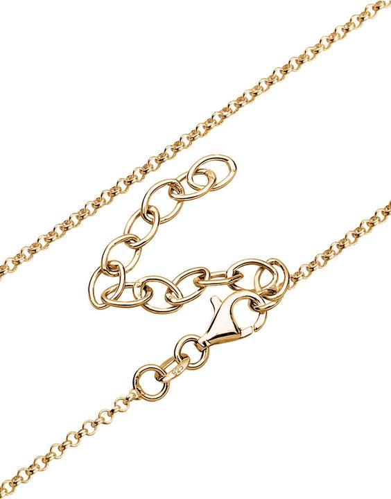Immagine prodotto Elli Collana Hamsa Mano di Fatima Cristalli del Malocchio Argento 925 (Cristallo di vetro, Argento 925 placcato oro, 60 cm)