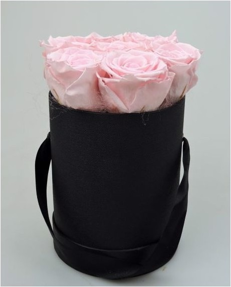 Image du produit Myflower Rosenbox deluxe rose (Roses stabilisées) (Fleurs à l'infini)