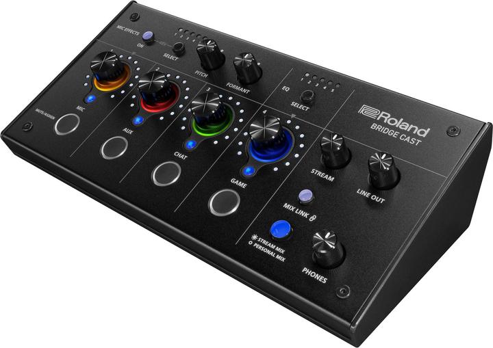 Roland Bridge Cast Dual Bus Gaming Mixer (USB, 3.5mm jack)