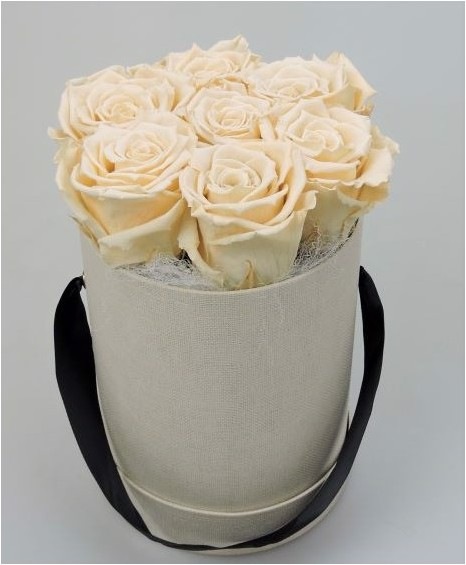 Image du produit Myflower Rosenbox deluxe (Roses stabilisées) (Fleurs à l'infini)