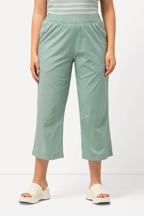 Produktbild Ulla Popken 7/8-Hose Ruby, geformtes Knie, gerades Bein, Elastikbund (42)
