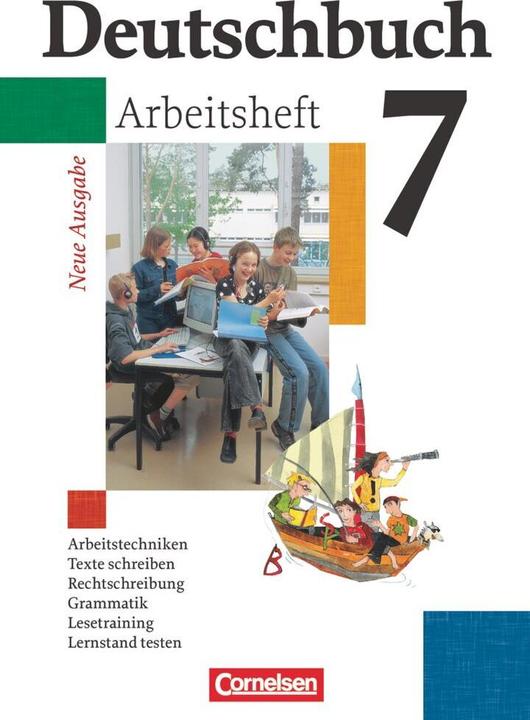 Produktbild Deutschbuch 7. Schuljahr. Allgemeine Ausgabe. Arbeitsheft (Deutsch, 2006)