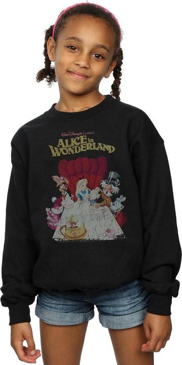 Image du produit Disney - Sweat ALICE IN WONDERLAND RETRO POSTER - Fille (152, 158)