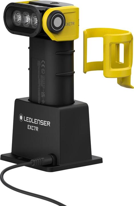 Actual product image Ledlenser LED hand lamp EXC7R ATEX, with charger (18.70 cm, 400 lm)