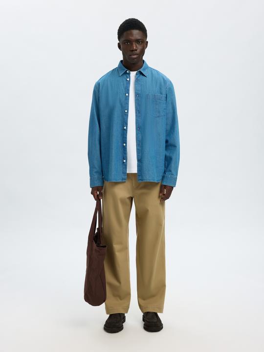 Produktbild Selected Slhregcarlo Denim Ls Shirt Noos (M)