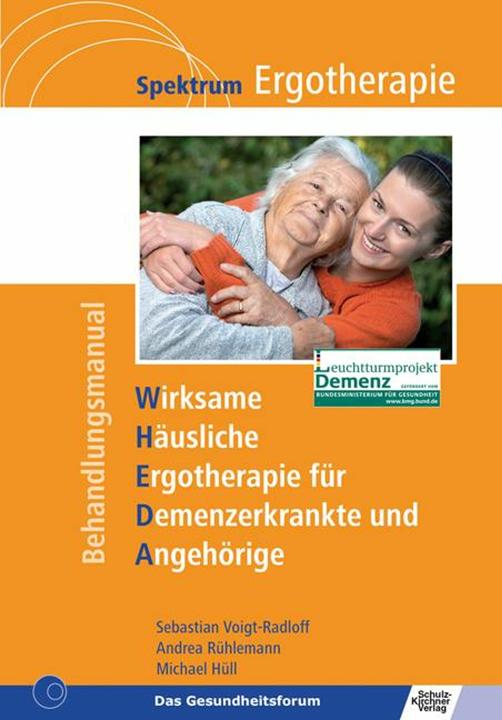 Produktbild WHEDA - Wirksame Häusliche Ergotherapie für Demenzerkrankte und Angehörige (Deutsch, Andreas Rühlemann, Michael Hüll, Sebastian Voigt-Radloff, 2012)