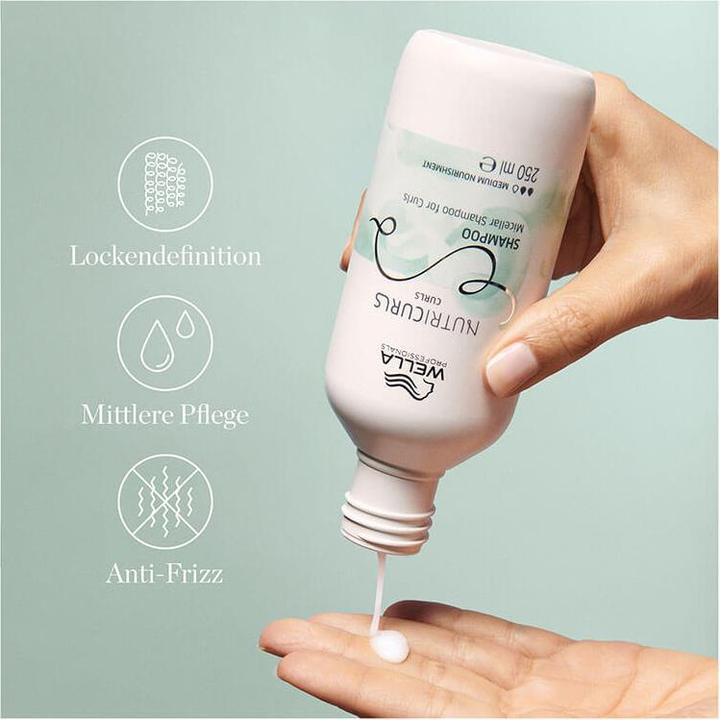 Image du produit Wella Shampooing Nutricurls Curls (250 ml, Shampoing liquide)
