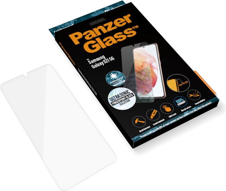 Actual product image PanzerGlass Case Friendly (1 Piece, Samsung Galaxy S21 5G)