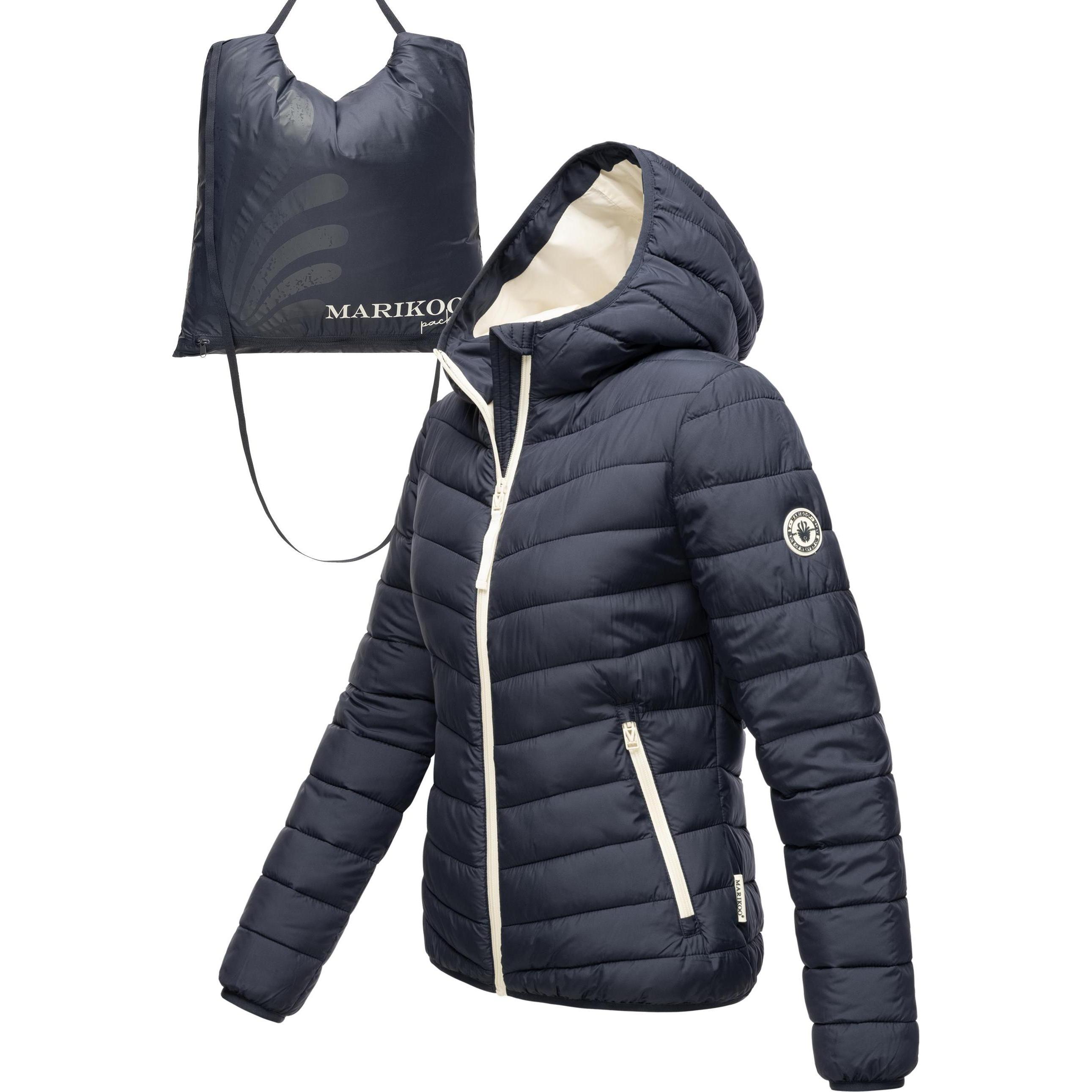 Marikoo, Damen, Jacke, Pack Mich Ein (XXL), Blau, XXL
