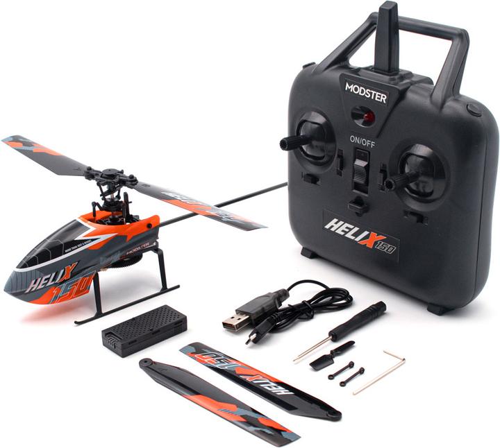 Actual product image Modster HeliX 150 Flybarless 1S