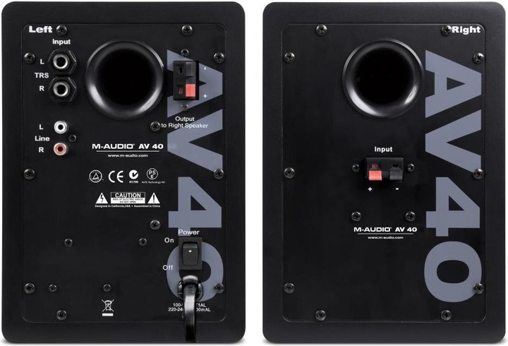 Produktbild M-Audio Studiophile AV 40 VII (Aktiv, Passiv, Paar, 2x 20 W)