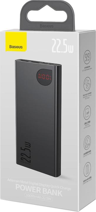 Actual product image Baseus Adaman (10000 mAh, 22.50 W, 37 Wh)
