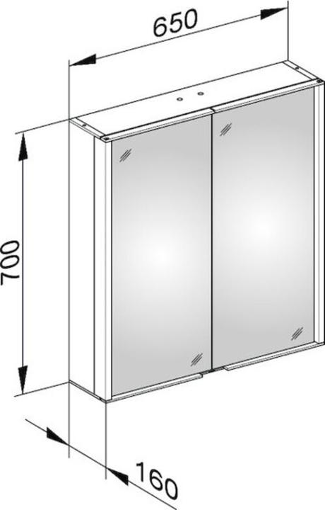 Image du produit Keuco KE Armoire de toilette Royal Match 12801