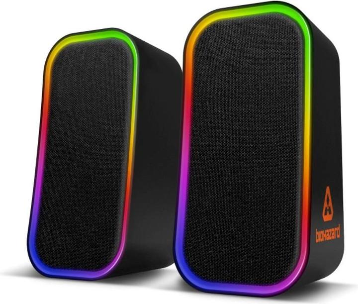 Produktbild Connect IT Reproduktory BIOHAZARD PC, RGB, Bluetooth, 3.5mm, černé