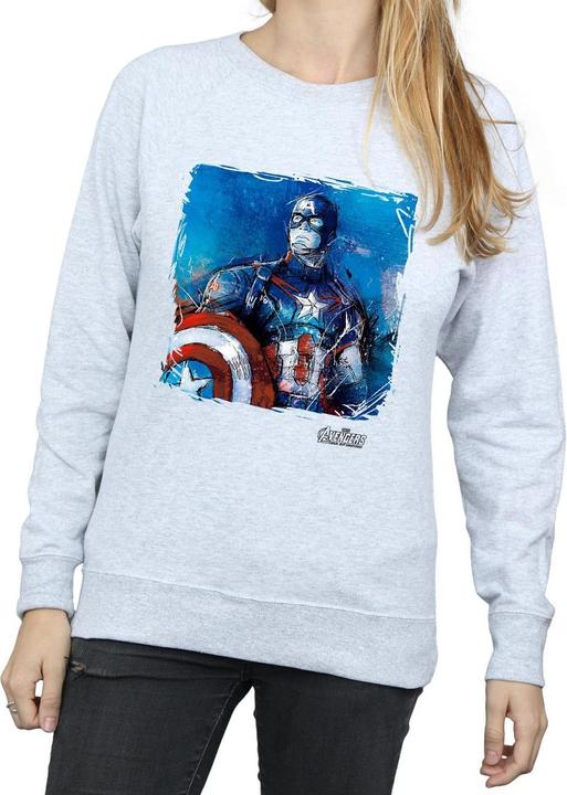 Produktbild Captain America Art Sweatshirt (L)