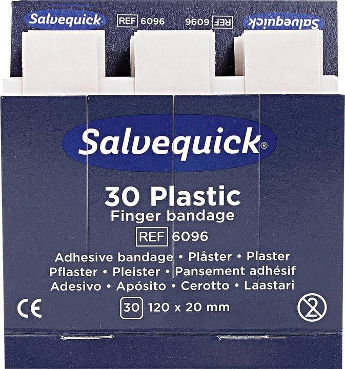 Produktbild Salvequick Refill Pflaster-Strips wasserfest (120 x)