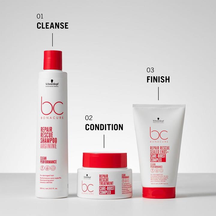 Actual product image Schwarzkopf BC Repair Rescue - Sealed Ends Care-Boost Complex (100 ml)