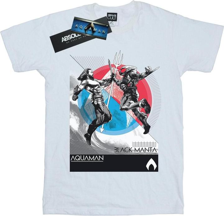 Produktbild Aquaman Vs Black Manta TShirt Jungen (140, 146)