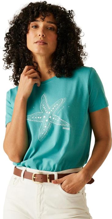 Actual product image Regatta Womens/Ladies Filandra VX Starfish T-Shirt (50)