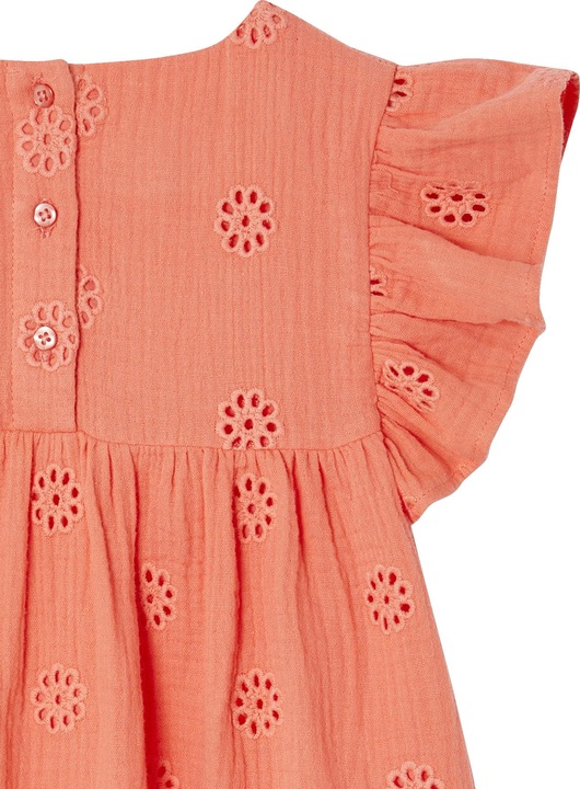 Actual product image Vertbaudet Mädchen Bluse aus besticktem Musselin (98)