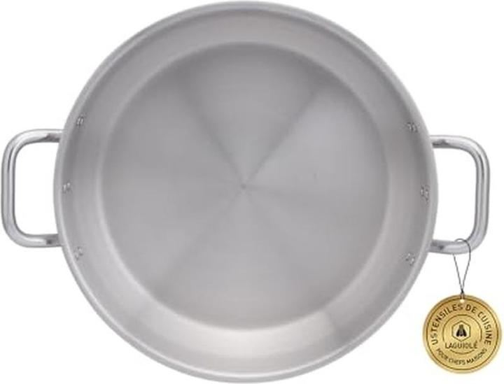 Image du produit Laguiole Sautoir pour toutes sources de chaleur, y compris induction et four jusqu'à 230°C (Poêle à frire, Acier inoxydable)
