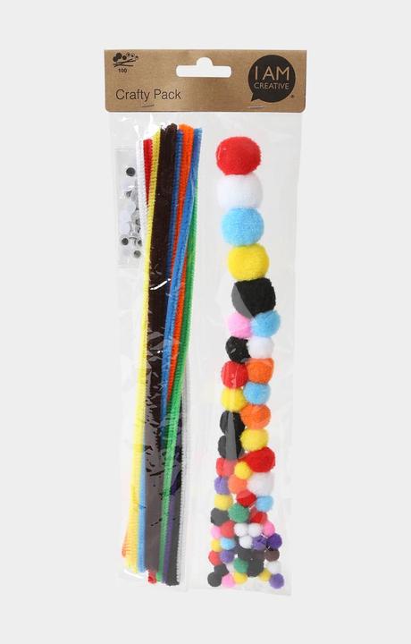 Produktbild I Am Creative Chenille, Pompon bunt