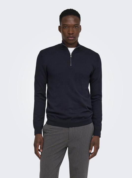 Produktbild Only & Sons Onswyler Life Reg 14 Half Zip Knit Noos (M)