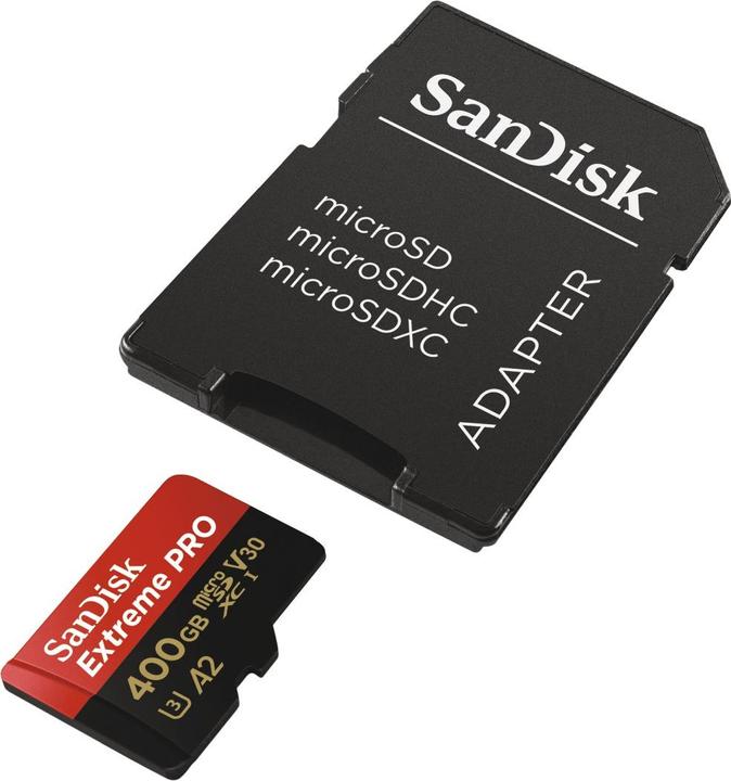 Produktbild Sandisk Extreme Pro microSD A2 (400 GB, microSDXC, U3, UHS-I)
