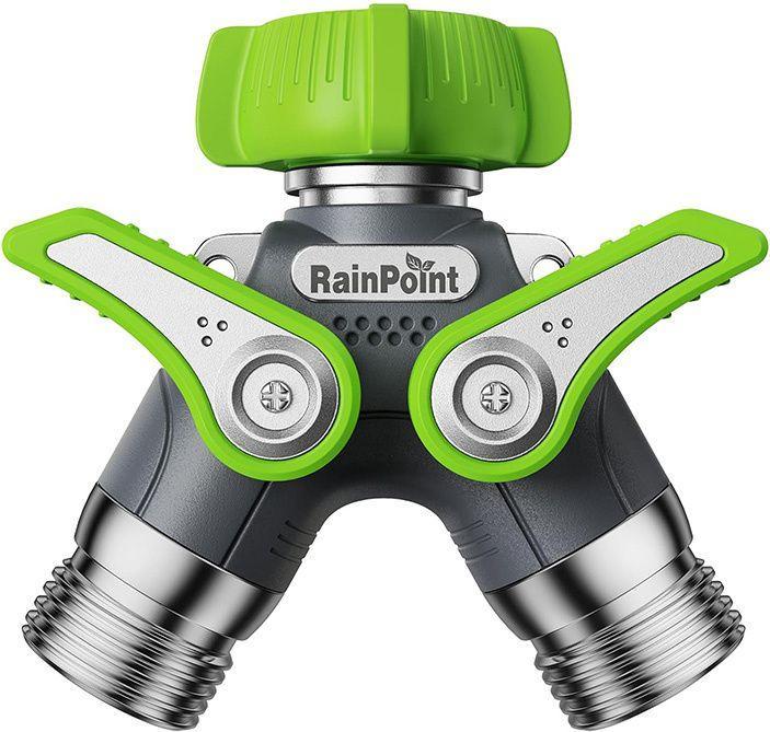 RainPoint Dual Garden Hose Splitter (Drip hose + drip tube)
