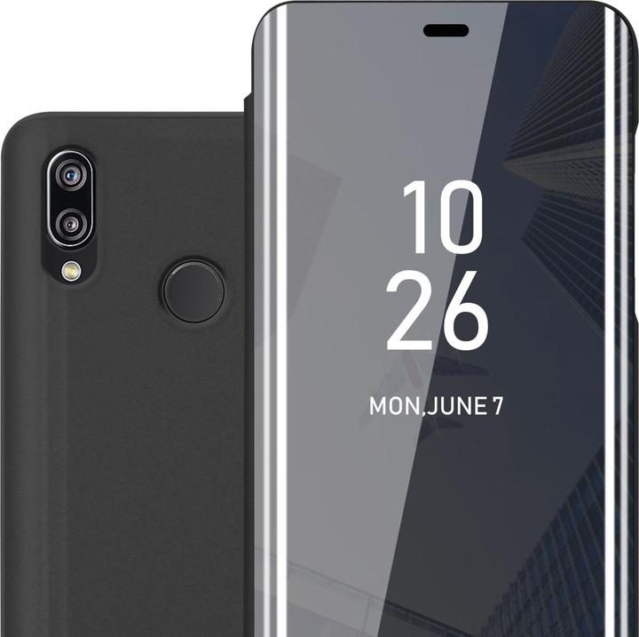 Actual product image Cadorabo Smart View Mirror Book Case for Huawei P20 LITE 2018 / NOVA 3E (Huawei Nova 3E)