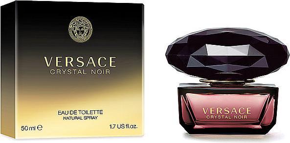 Actual product image Versace Crystal Noir (Eau de toilette, 50 ml)