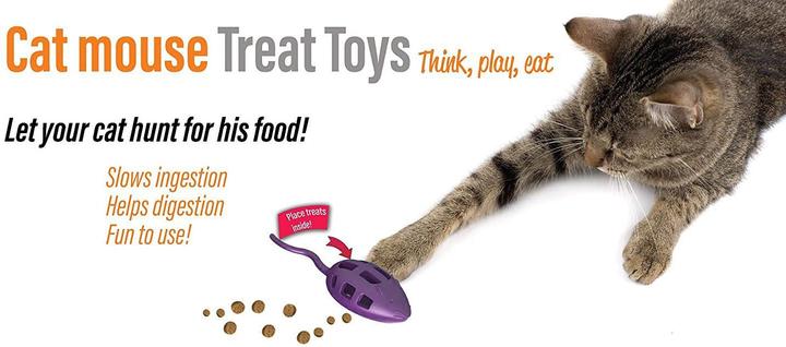 Actual product image Aikiou Mouse Treat Toy (Cat activity toy)
