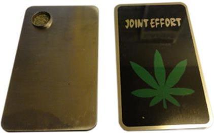 Produktbild Tamar Metallpfeife magnetisch Leaf