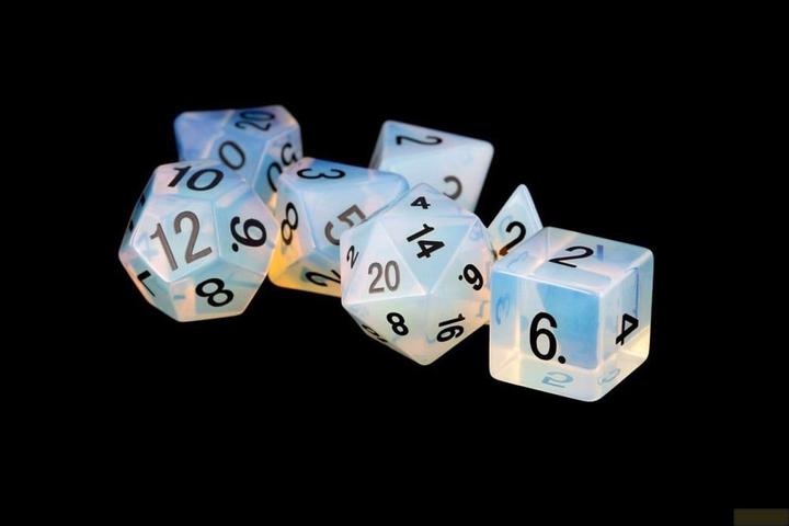 Immagine prodotto FanRoll Würfel Set Opalite (7)