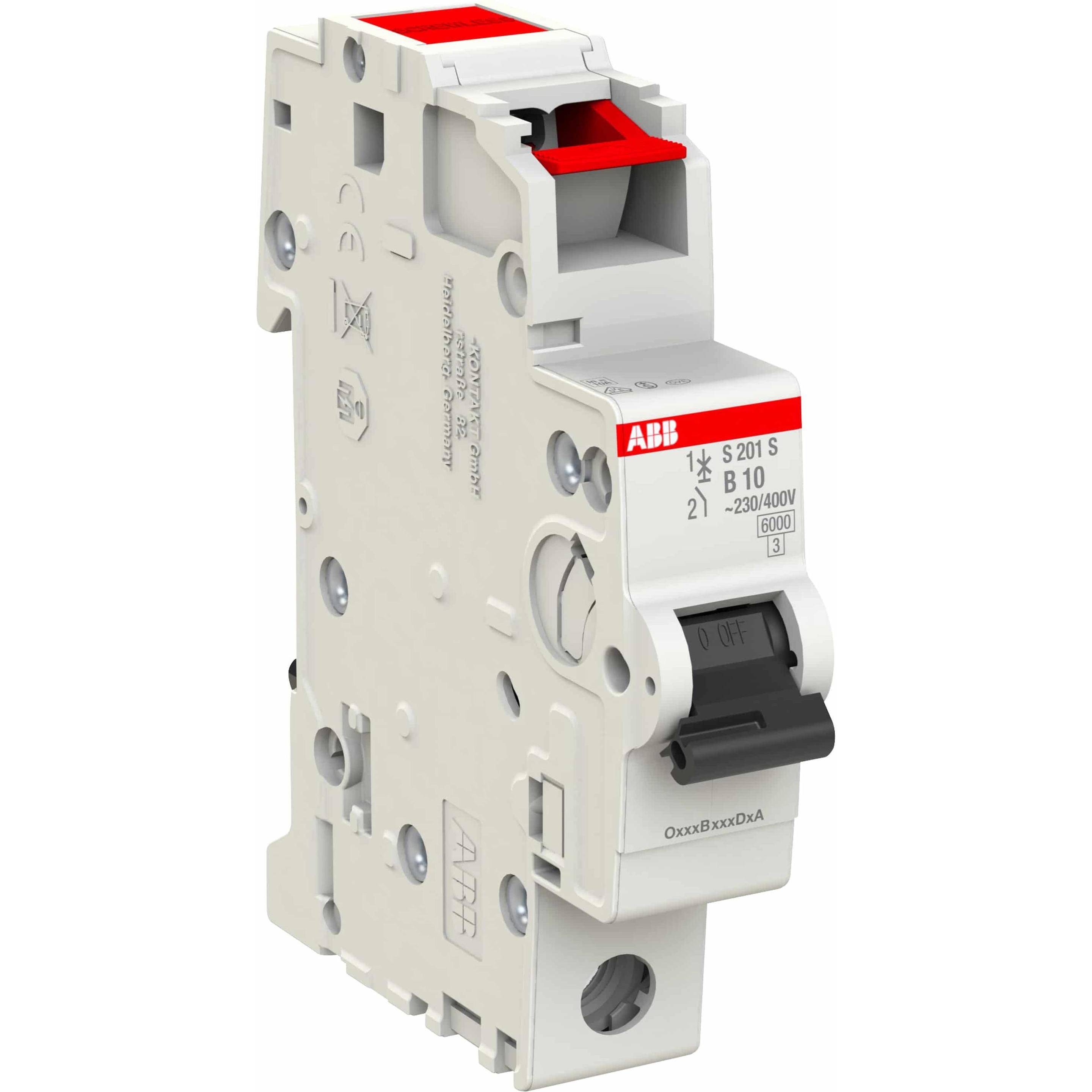 ABB, Schutzschalter, Leitungsschutzschalter 1polig