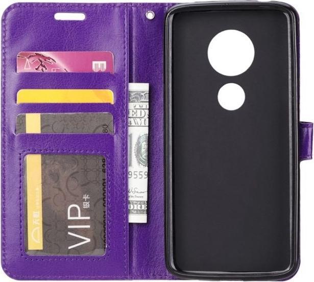 Actual product image MU Classic Crazy Horse II Leather Bookcover Series (Motorola Moto G6 Play)