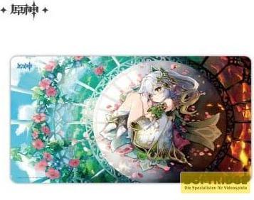 Actual product image Mihoyo Genshin Impact Tapis de souris Void Drumming, Fire Rising High 70 x 40 cm (XL)