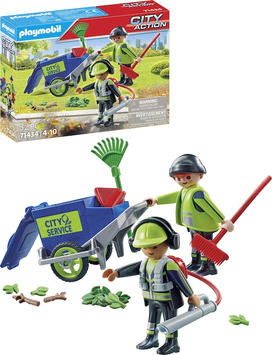 Produktbild Playmobil Stadtreinigung mit E-Fahrzeug (71434, Playmobil City Action)