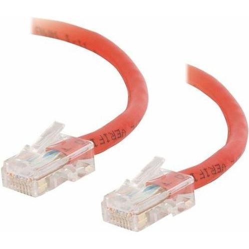 Thumbnail - C2G Kabel / 7 m Assem Xover Red CAT5E PVC UT (UTP, CAT5e, 7 m), Netzwerkkabel