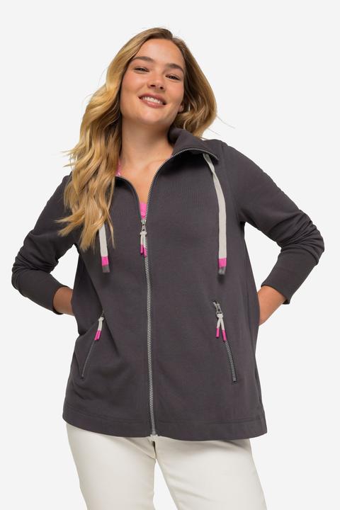 Immagine prodotto Laurasøn Sweatjacke, Stehkragen, Zipper, Langarm (S)