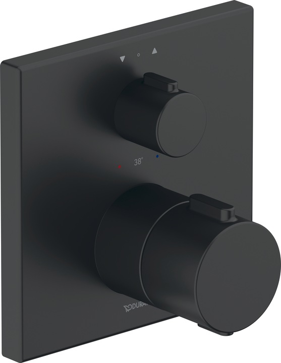 Produktbild Duravit Thermostatarmatur, Thermostat Unterputz, 2 Verbraucher, Eckig, TH42000130