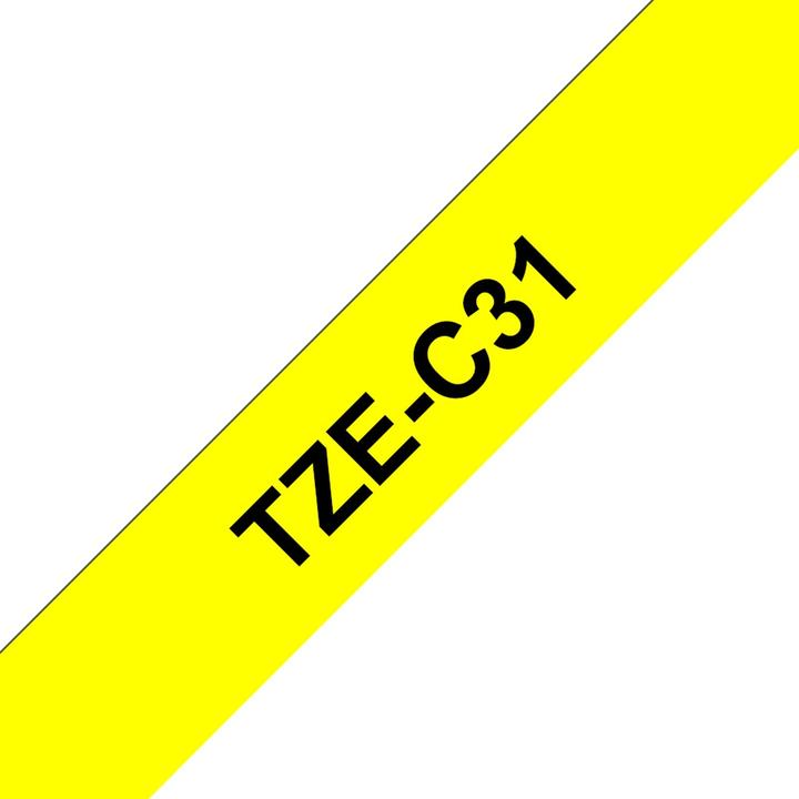 Brother Tze-C31 (1.20 cm, Black)
