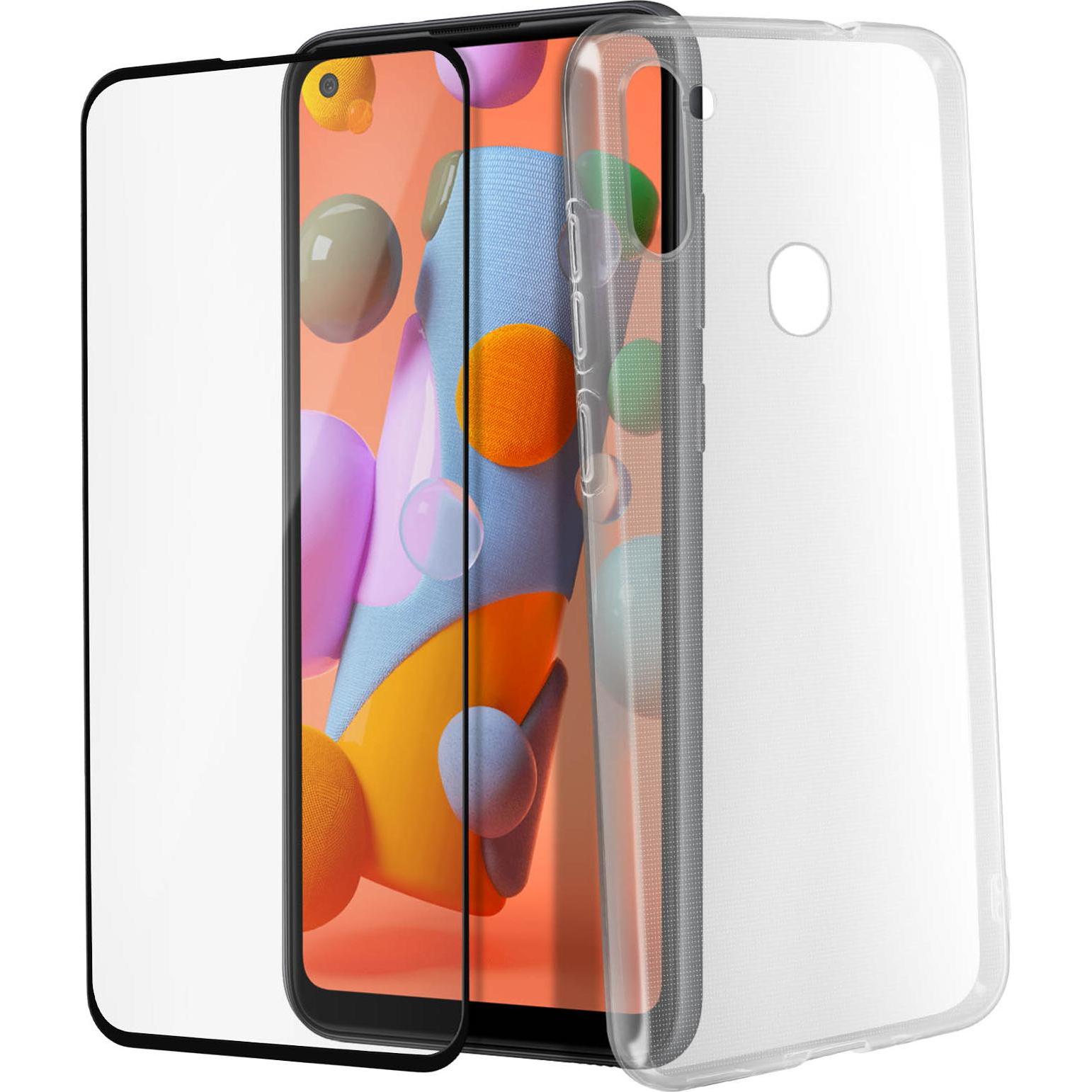 Thumbnail - Avizar Kit Series (Samsung Galaxy M11), Smartphone Hülle, Schwarz