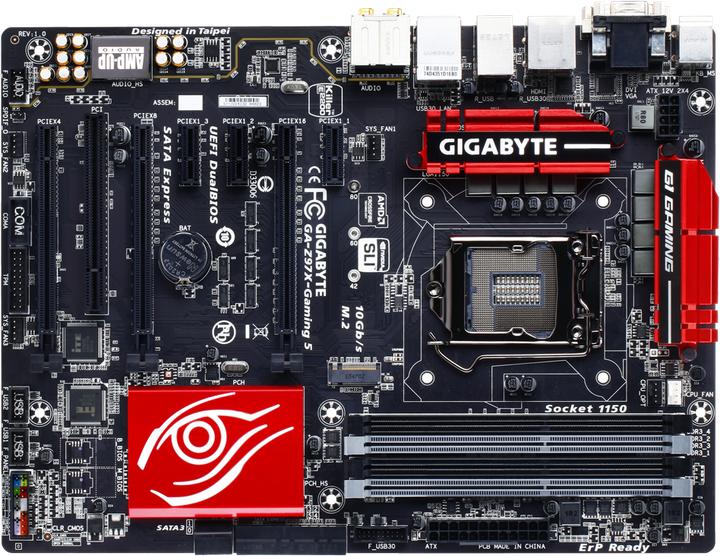 Produktbild Gigabyte GA-Z97X-Gaming 5 (LGA 1150, Intel Z97, ATX)