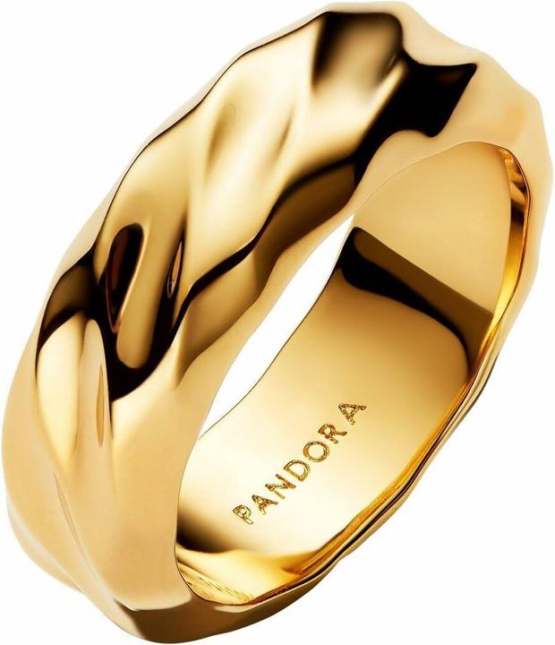 Produktbild Pandora Gewellter Breiter Band Ring (52, 925 Silber)