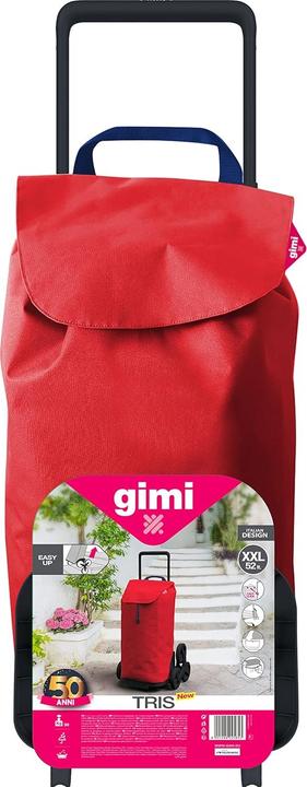 Actual product image Vileda Gimi shopping trolley Tris Fiery Red
