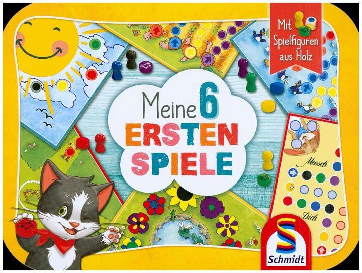 Actual product image Schmidt Spiele My 6 first games (metal case) (German)