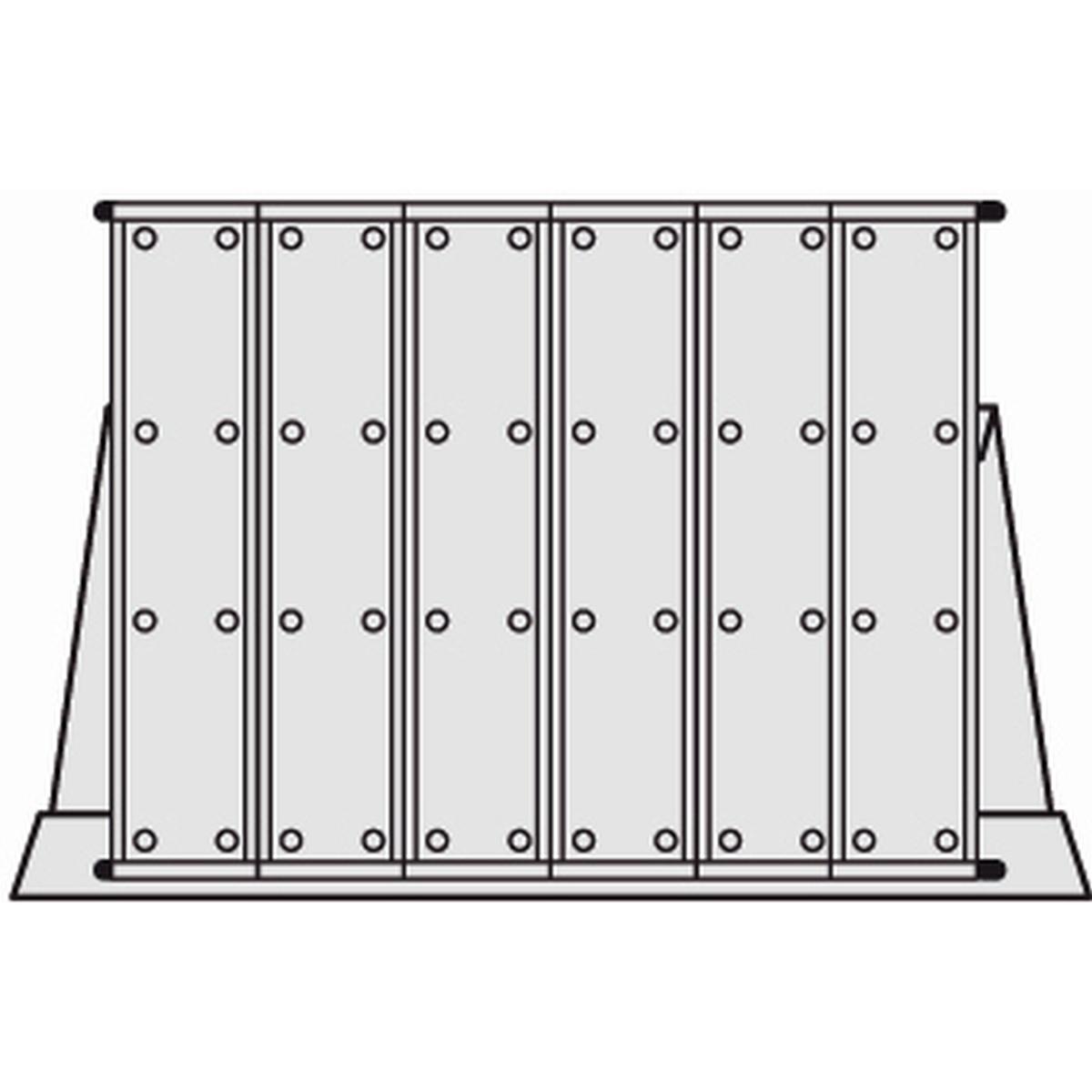 Tarifold, Informationsschild, Sichttafelsystem 223600 DIN A3 ohne Sichttafeln