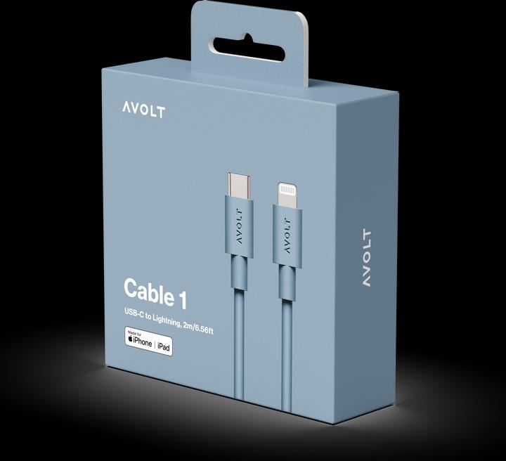 Immagine prodotto Avolt Cabel 1 USB-C auf Lightning (MFi) Ladekabel (2 m)